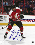 Autographed MARTY MCINNIS 8X10 Calgary Flames Photo