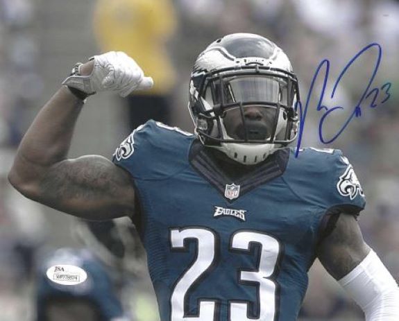 Autographed RODNEY MCLEOD JR 8X10 Philadelphia Eagles Photo JSA