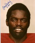 Autographed TERRY METCALF 8X10 St. Louis Cardinals Photo