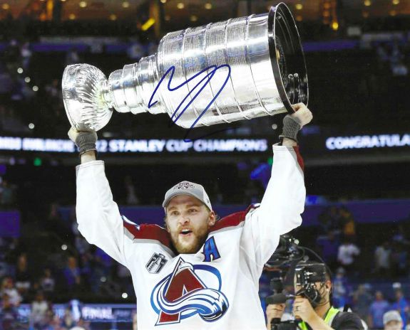 Autographed MIKKO RANTANEN 8x10 Colorado Avalanche Photo