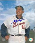 AUTOGRAPHED SIGNED photo BOBBY BRAGAN Milwaukee Braves