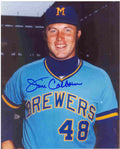AUTOGRAPHED JIM COLBORN 8X10 Milwaukee Brewers Photo