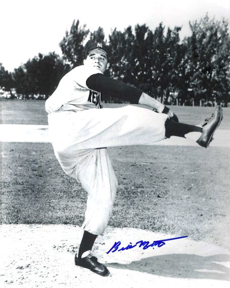 AUTOGRAPHED BILL MILLER 8x10 New York Yankees Photo