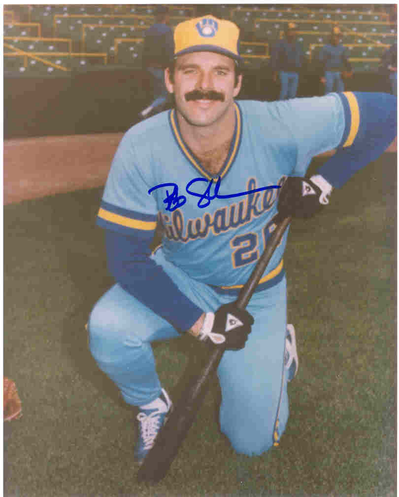 AUTOGRAPHED SIGNED photo BOB SKUBE Milwaukee Brewers