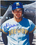 AUTOGRAPHED SIGNED photo JIM SLATON #2 Milwaukee Brewers