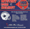 Autographed Mystery Hall of Fame Mini Helmet