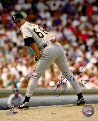 AUTOGRAPHED BLAS MINOR 8X10 Pittsburgh Pirates Photo
