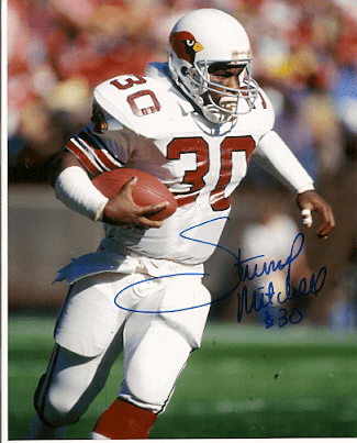 Autographed STUMP MITCHELL 8x10 St. Louis Cardinals Photo
