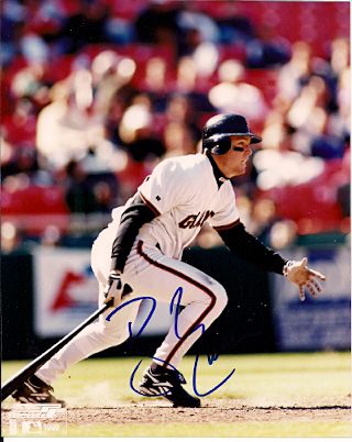 AUTOGRAPHED BILL MUELLER 8X10 San Francisco Giants Photo