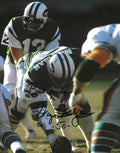 Autographed WAYNE MULLIGAN 8X10 New York Jets photo