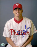 AUTOGRAPHED BRETT MYERS photo  Philadelphia Phillies