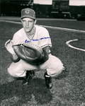 AUTOGRAPHED CAL NEEMAN Chicago Cubs Photo