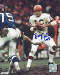 Autographed BILL NELSEN 8X10 photo Cleveland Browns