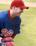 AUTOGRAPHED  photo KEVIN NELSON Philadelphia Phillies