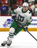 Autographed ALEXANDER NIKISKIN 8X10 Hartford Whalers Photo