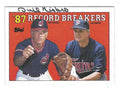 Autographed PHIL NIEKRO Cleveland Indians 1988 Topps Card
