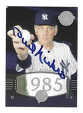 Autographed PHIL NIEKRO New York Yankees 2004 Upper Deck Timeless Teams Card