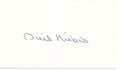 Autographed PHIL NIEKRO Index Card