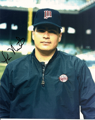 AUTOGRAPHED TOM NIETO -  Minnesota Twins photo