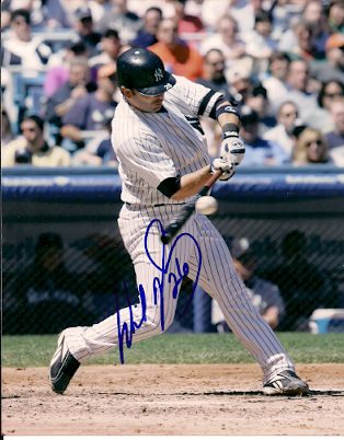 AUTOGRAPHED  photo WIL NIEVES New York Yankees