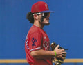 AUTOGRAPHED NIKAU POUAKA-GREGO 8X10 Philadelphia Phillies Photo