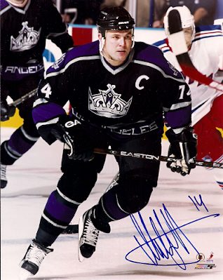 Autographed MATTIAS NORSTROM Los Angeles Kings Photo