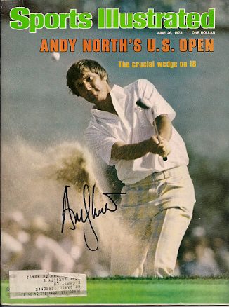 Autographed ANDY NORTH- Sports Illustrated