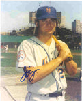 AUTOGRAPHED JIM DWYER 8x10 New York Mets Photo