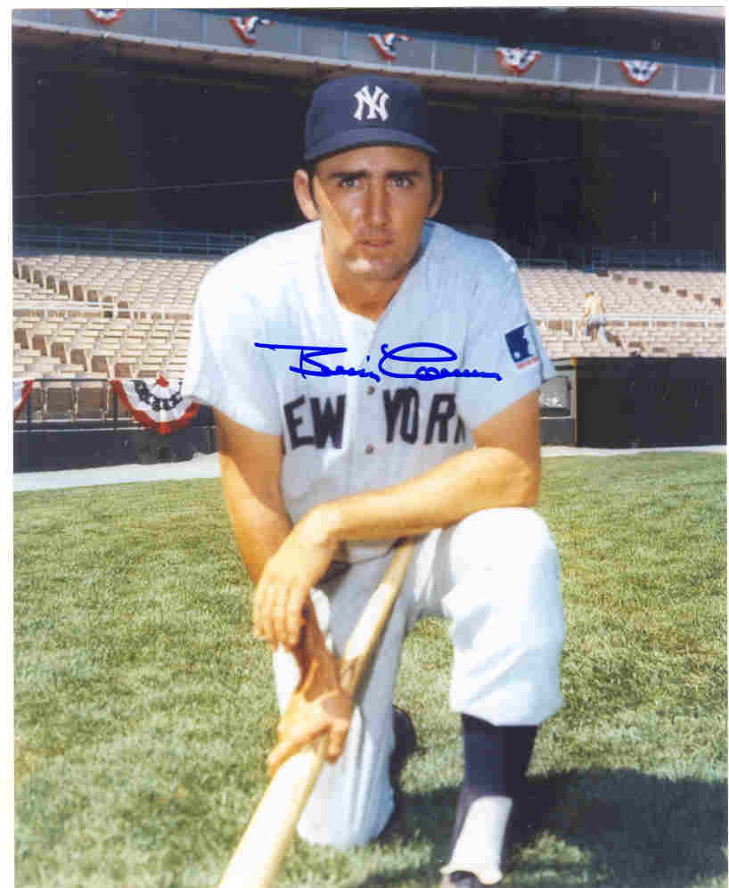 AUTOGRAPHED BILLY COWAN 8x10 New York Yankees Photo