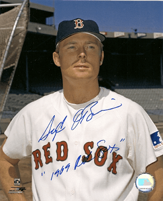 AUTOGRAPHED SYD O'BRIEN  Boston Red Sox photo