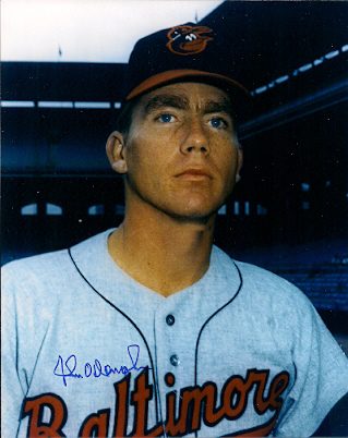 AUTOGRAPHED  photo JOHN O'DONOGHUE Baltimore Orioles