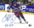 Autographed ED OLCZYK "94 Cup" 8X10 New York Rangers Photo Beckett