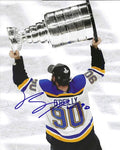Autographed RYAN O'REILLY 8X10 St. Louis Blues Photo