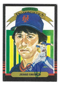 Autographed JESSE OROSCO New York Mets 1985 Donruss Diamond King