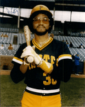 AUTOGRAPHED  photo JUNIOR ORTIZ - Pittsburgh Pirates
