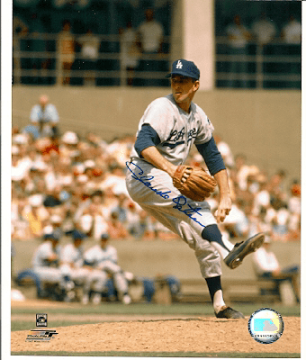 AUTOGRAPHED  CLAUDE OSTEEN 8X10 Los Angeles Dodgers photo