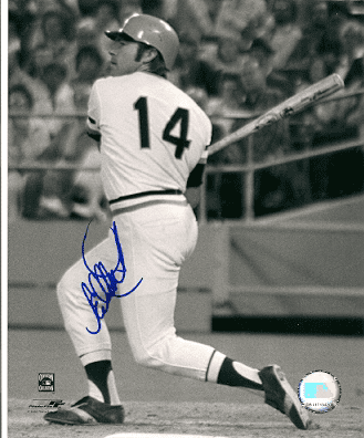 AUTOGRAPHED ED OTT 8x10  Pittsburgh Pirates Photo