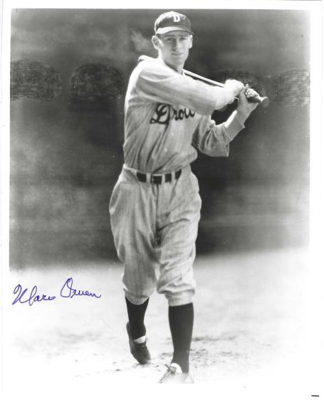 AUTOGRAPHED MARV OWEN 8X10 Detroit Tigers Photo