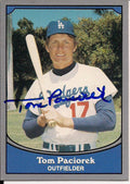 Signed TOM PACIOREK Pacific Legends Card