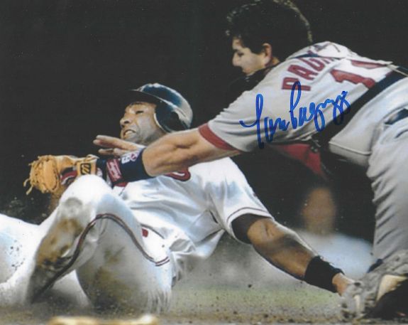 AUTOGRAPHED TOM PAGNOZZI 8X10 St. Louis Cardinals Photo