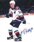 Autographed ZIGGY PALFFY 8x10 New York Islanders Photo