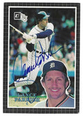 Autographed LANCE PARRISH Detroit Tigers 1985 Donruss Action All Stars Card