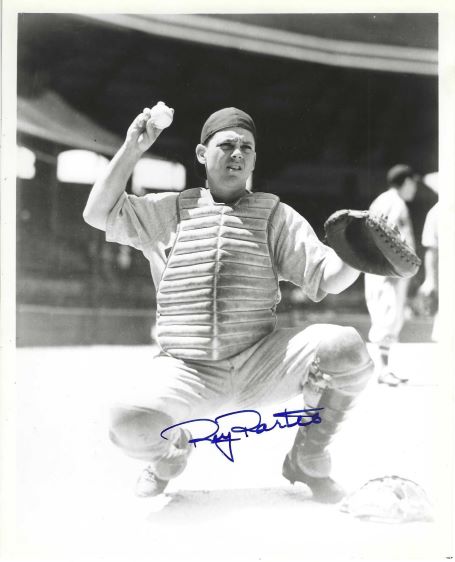 AUTOGRAPHED ROY PARTEE 8X10 Boston Red Sox photo