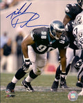 Autographed  Mike Patterson 8X10  Photo - Philadelphia Eagles