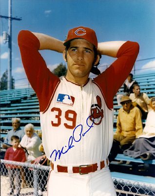 AUTOGRAPHED  photo MIKE PAUL Cleveland Indians