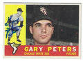 Autographed GARY PETERS Chicago White Sox 1960 Topps Card