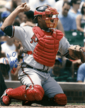 AUTOGRAPHED  photo BRANYAN PENA  Atlanta  Braves