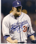 AUTOGRAPHED  BRAD PENNY 8x10 Los Angels Dodgers photo