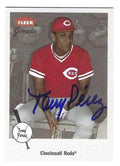 Autographed TONY PEREZ Cincinnati Reds 2002 Fleer Greats Card