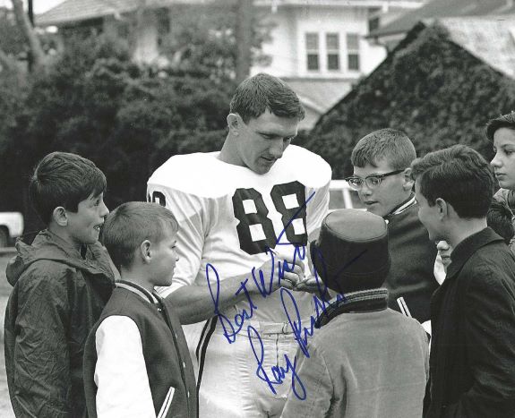 Autographed RAY PERKINS 8X10 Alabama Crimson Tide Photo